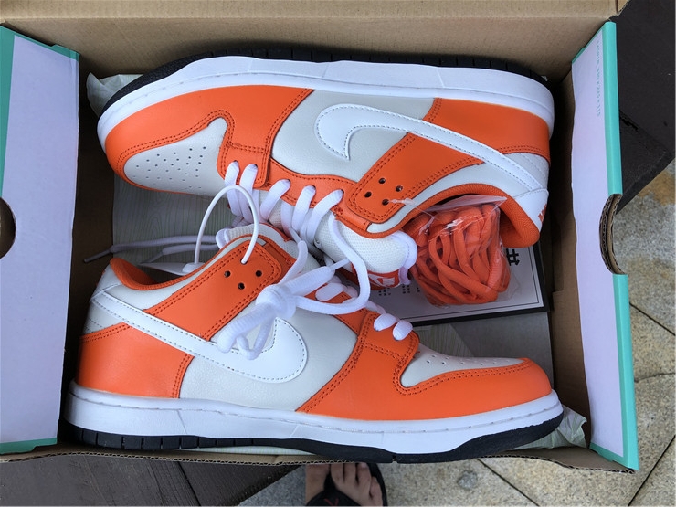 Air Jordan 1 SB Dunk Low ''Beige Orange''