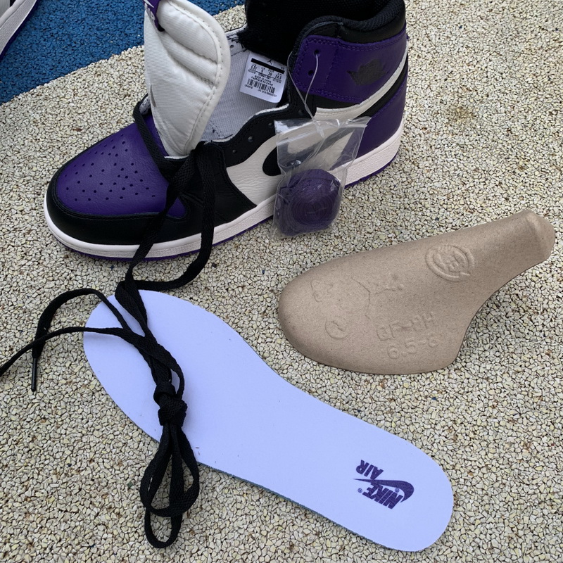 Air Jordan 1 “Court Purple”GS