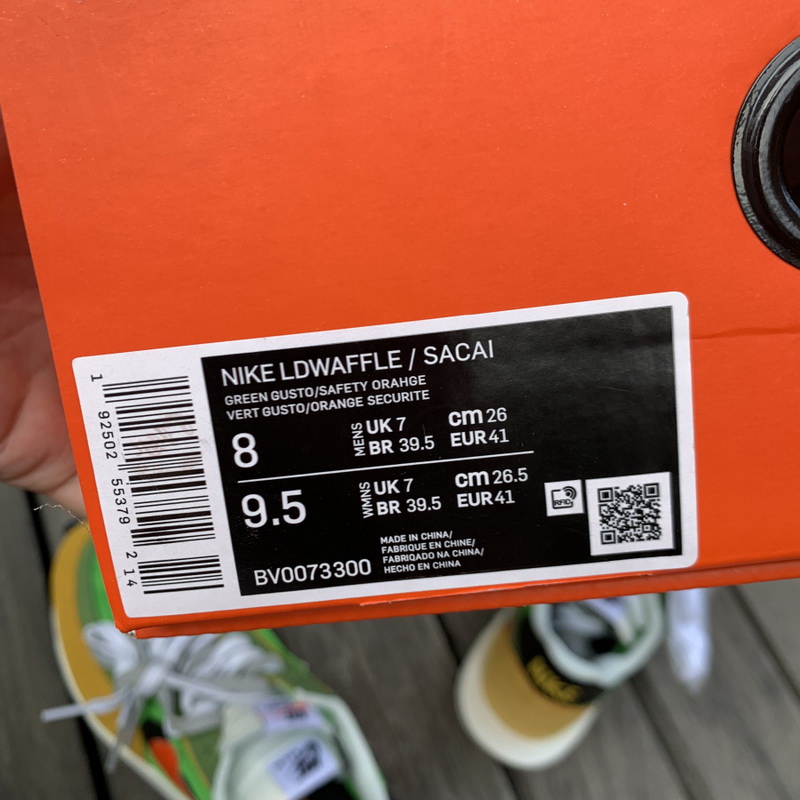 Sacai x Nike LD Waffle Shoes