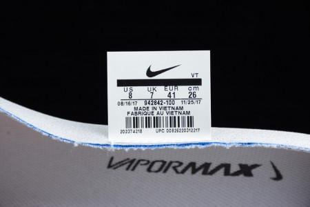 Nike Mens Air VaporMax Flyknit2.0 Triple White