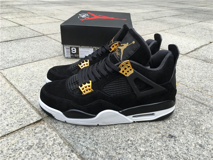 Air Jordan 4 ''Black Suede''