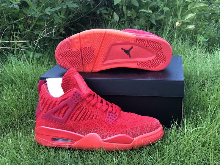Air Jordan 4 Flyknit Red