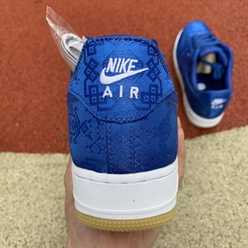 CLOT x Nike Air Force 1 Low Blue