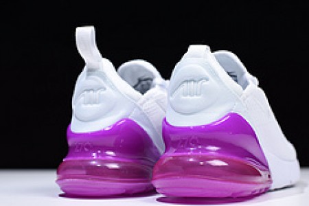 Nike womens Air Max 270 whitepurple