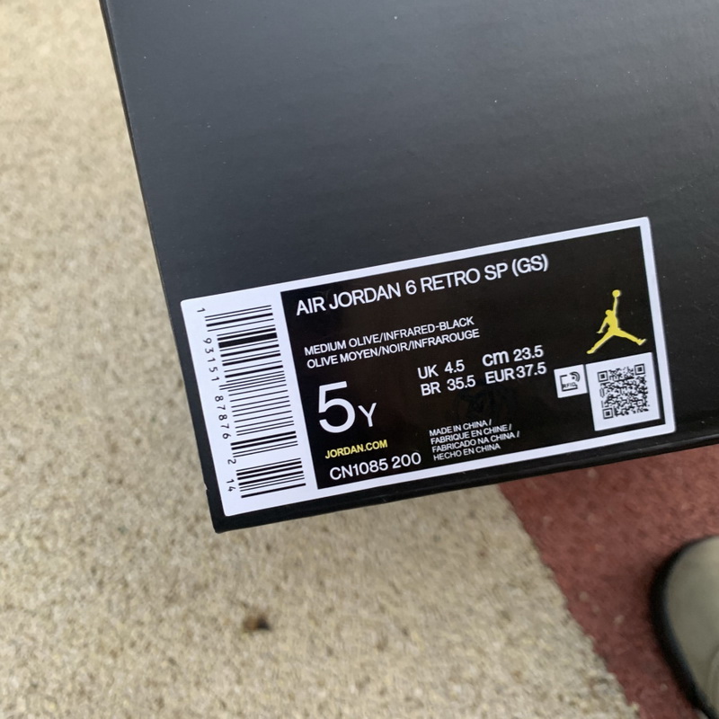 Travis Scott x Air Jordan 6 GS