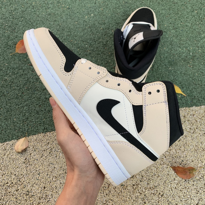 Jordan 1 Mid Barely Orange Light Violet