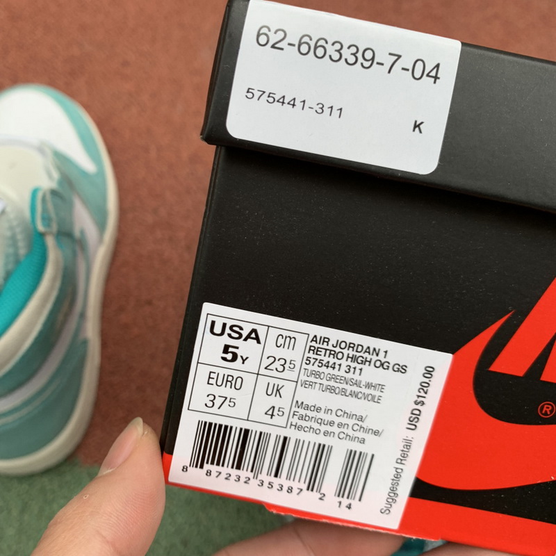 Air Jordan 1 “Turbo Green” GS