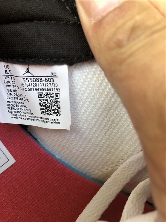 Air Jordan 1 High OG Light Fusion Red