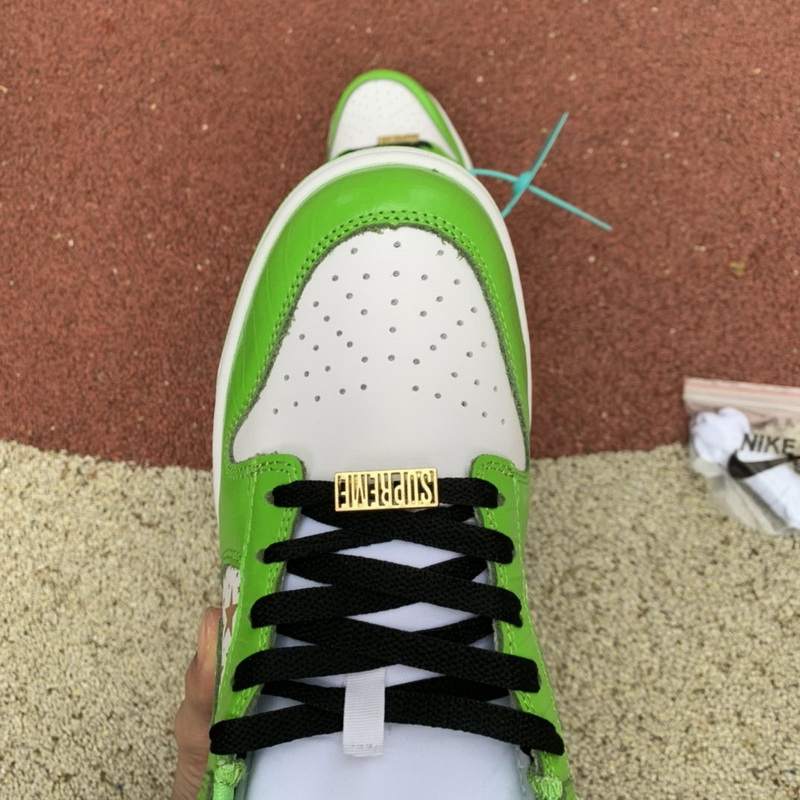 Supreme x Nike SB Dunk Low “Mean Green”