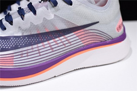 Nike mens Lab Zoom Fly SP grey purple orange