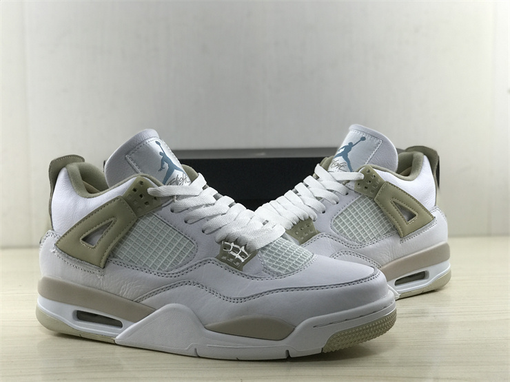 Air Jordan 4 GS Linen Platinum