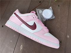 Nike Dunk Low Pink Foam Red White GS