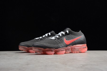 NikeLab Air VaporMax FlyknitBlack/Big Red womens