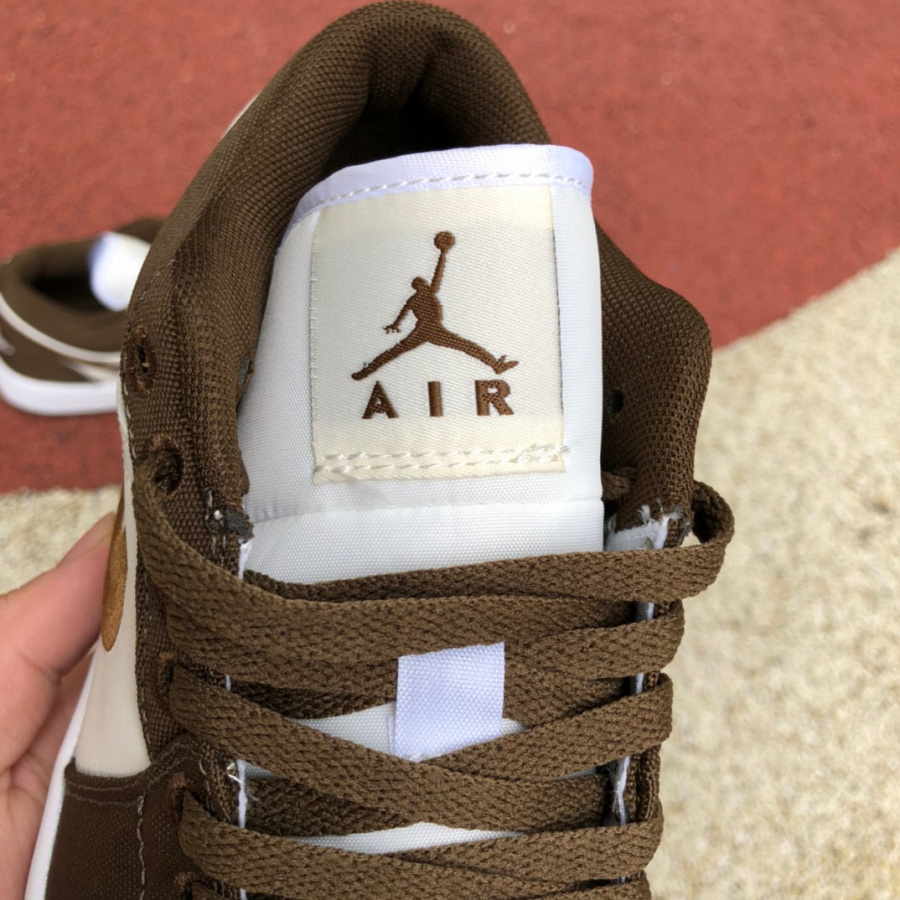 Air Jordan 1 Low SE Brown Canvas