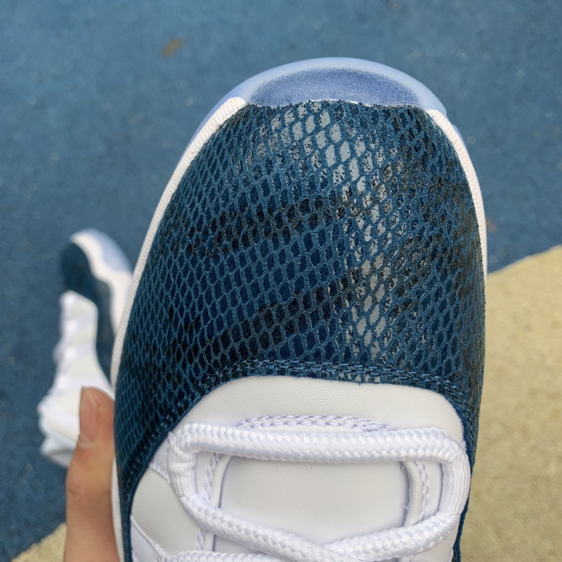 Air Jordan 11 Low “Navy Blue Snakeskin”