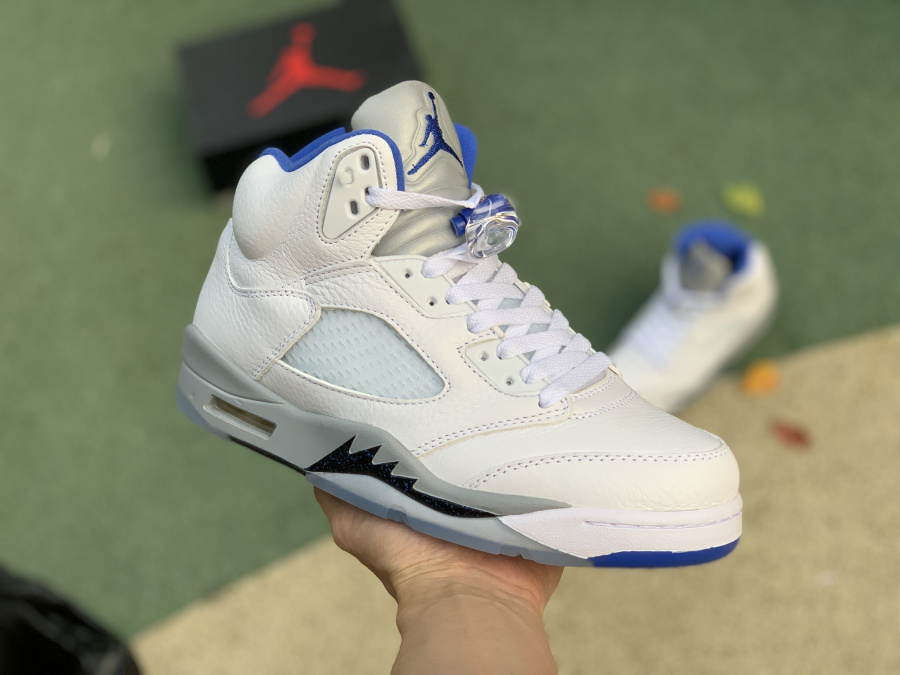 Air Jordan 5 Retro White Stealth 2021