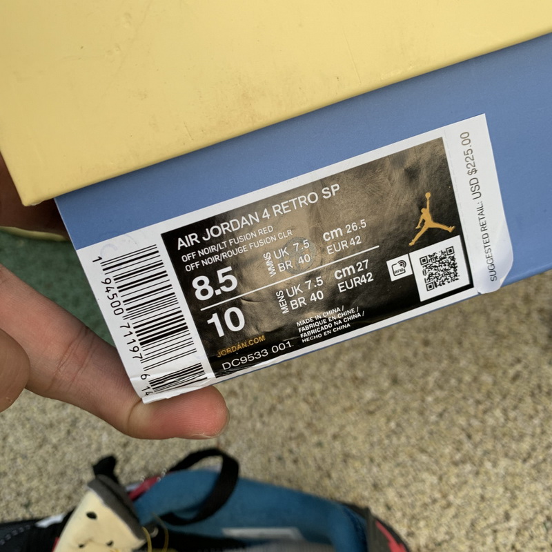 Union x Air Jordan 4