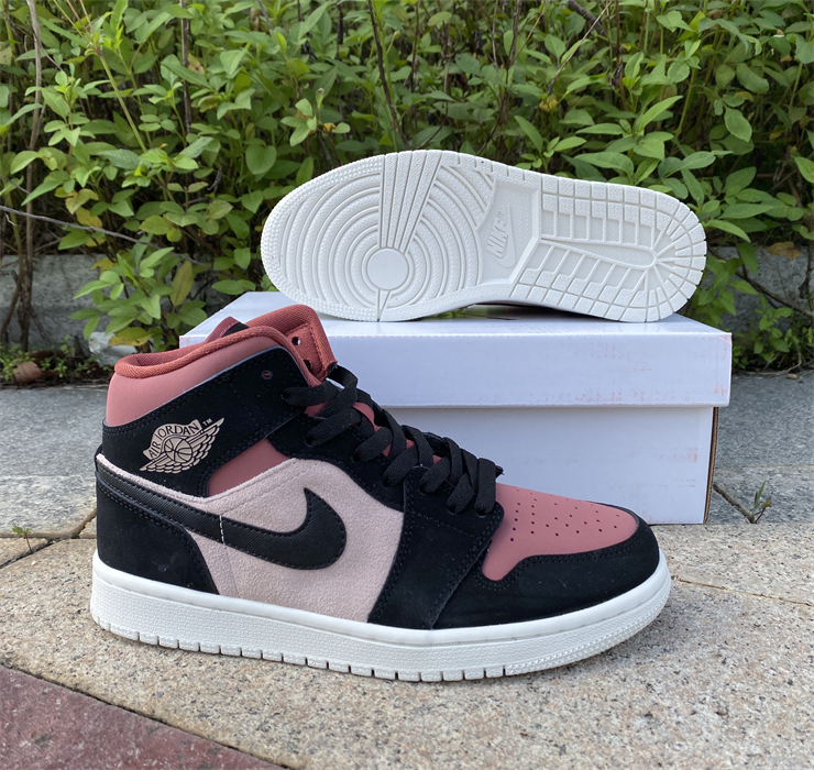 Air Jordan 1 Mid ''Rouge Gouache''