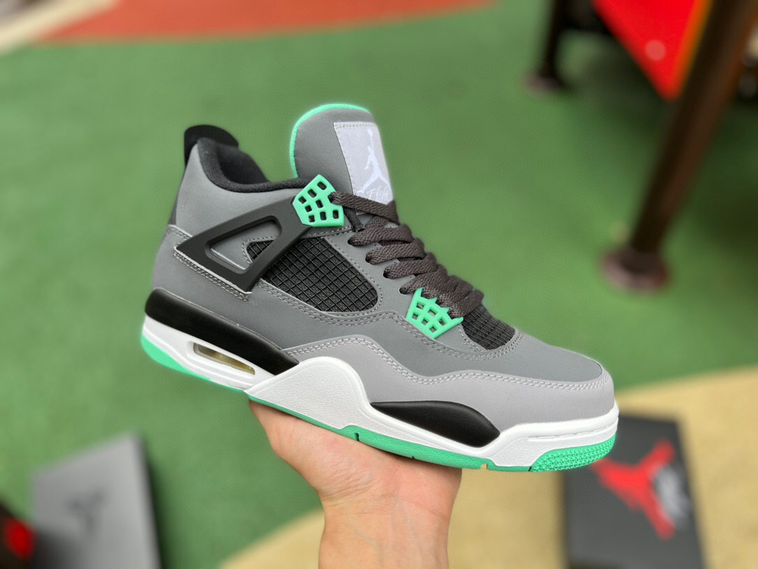 Air Jordan 4 Green Glow