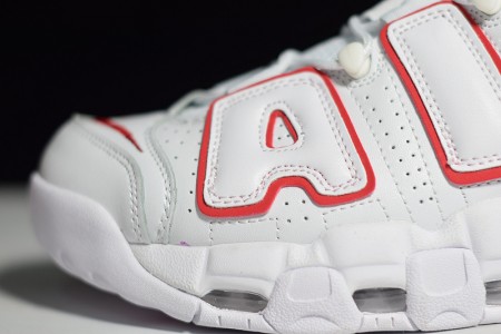 Nike Air More Uptempo 96 White Varsity Red