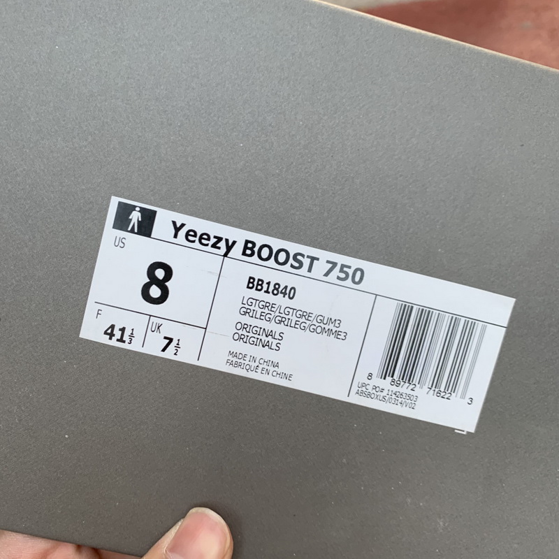 AD Yeezy 750 Boost Light Grey