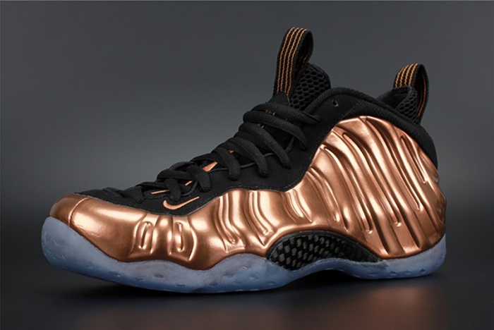 Nike Air Foamposite One Copper Black/ Metallic mens