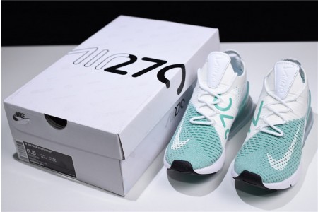 Nike Air Max 270 Flyknit (White)