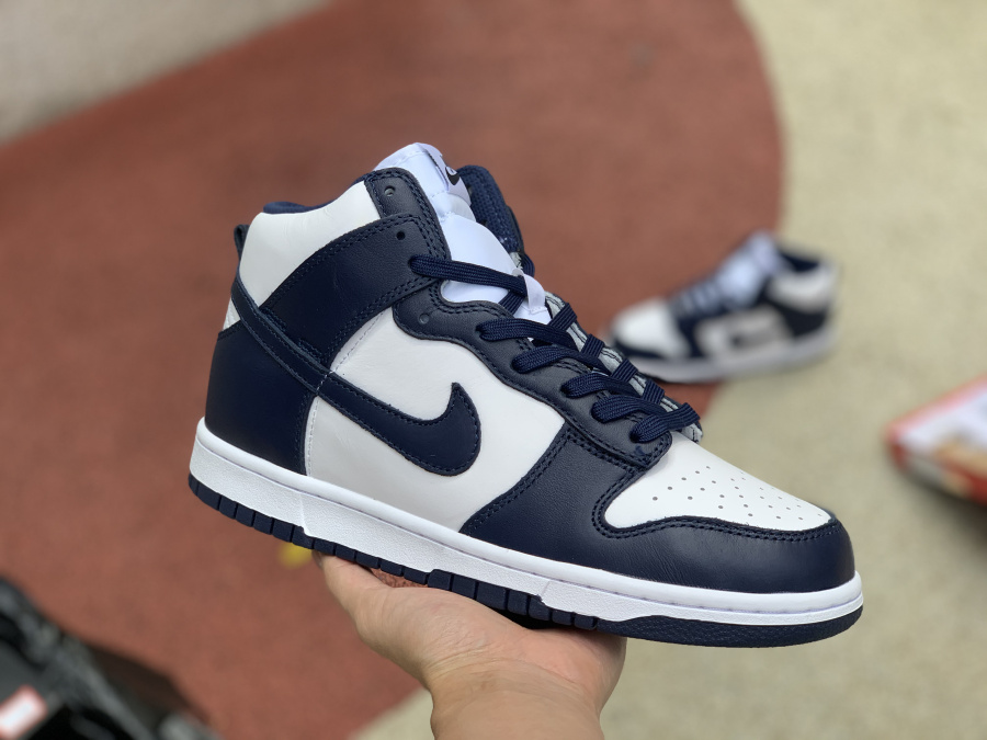 Nike Sb Dunk High Midnight Navy Blue