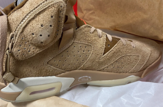 Travis Scott x Air Jordan 6 British Khaki