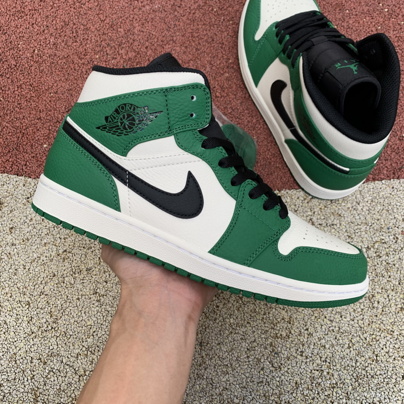 Jordan 1 Mid Pine Green