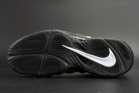 Air Foamposite Pro Metallio Gold Black mens