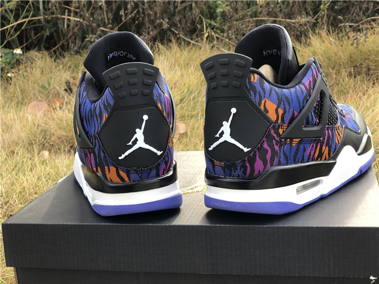 Air Jordan 4 Tiger Pattern Camouflage