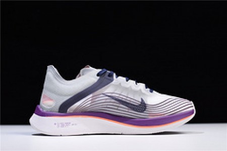 Nike mens Lab Zoom Fly SP grey purple orange