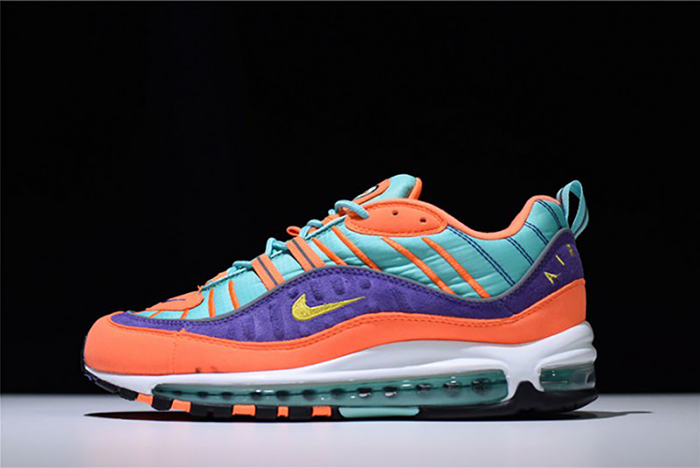 Nike Air Max 98 Cone Tour Yellow Hyper Grape