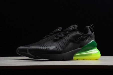 Nike Air Max 270 Black Volt Green Neon mens