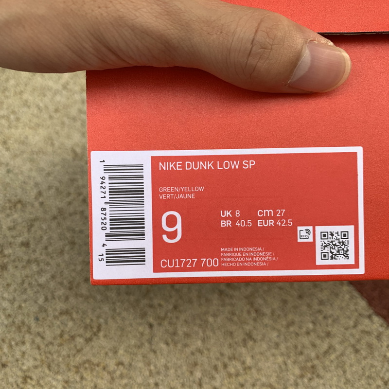 Nike Dunk Low SP “Brazil”