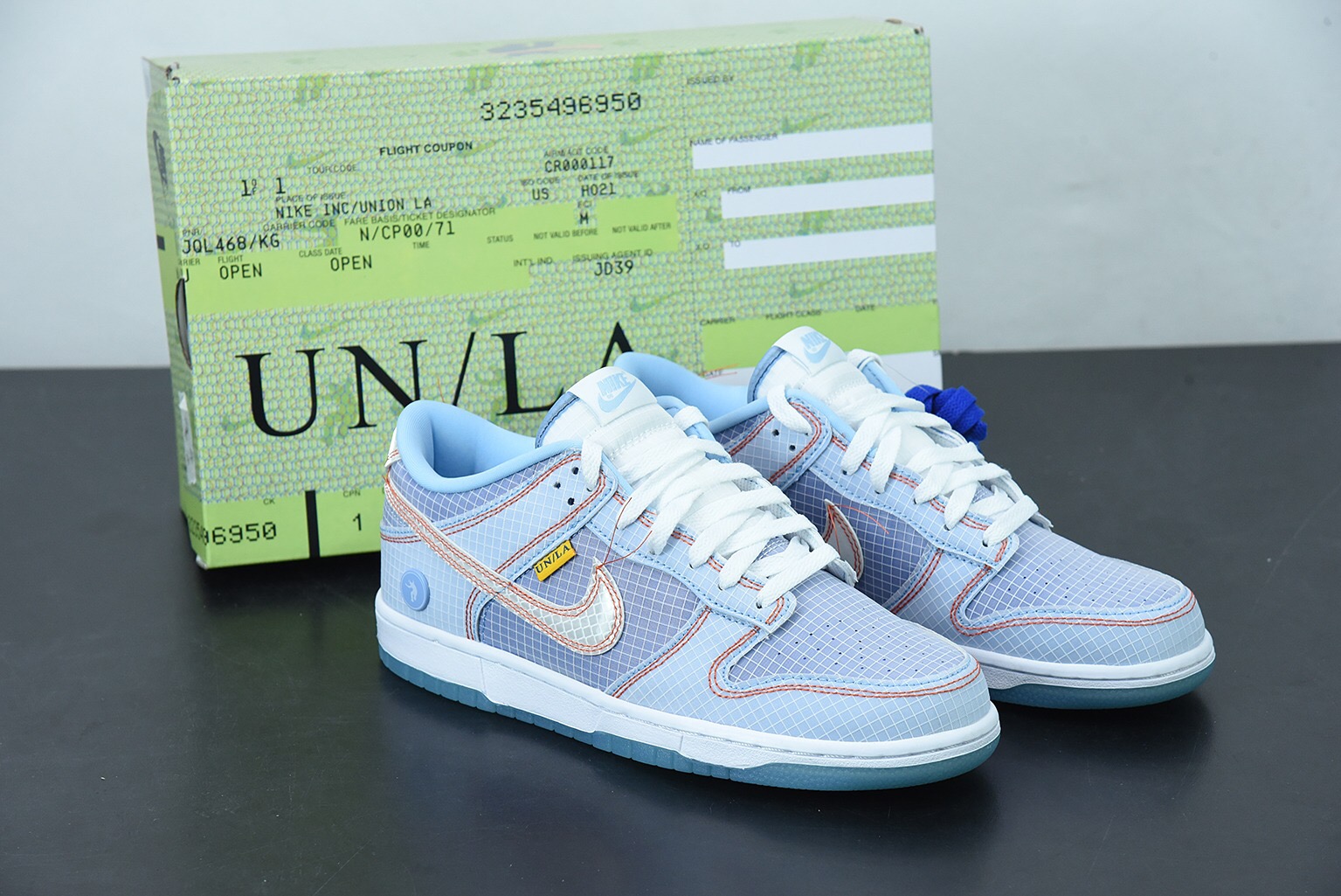 Nike Dunk Low Union Passport Pack Blue