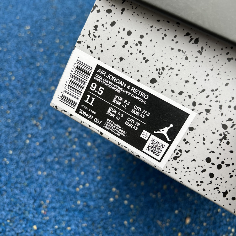 Air Jordan 4 “Cool Grey”