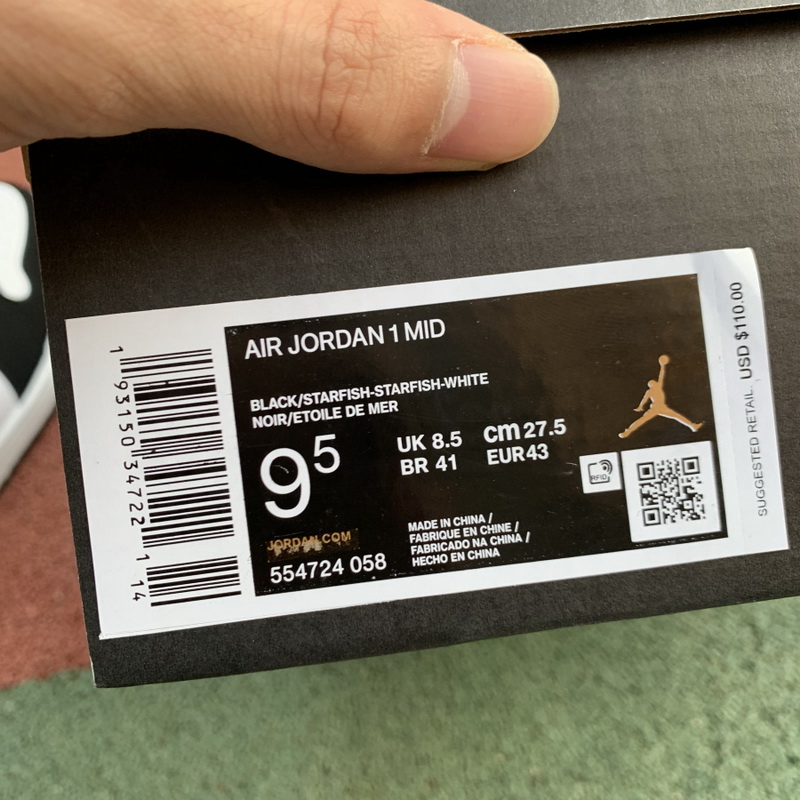 Jordan 1 Mid Shoes091