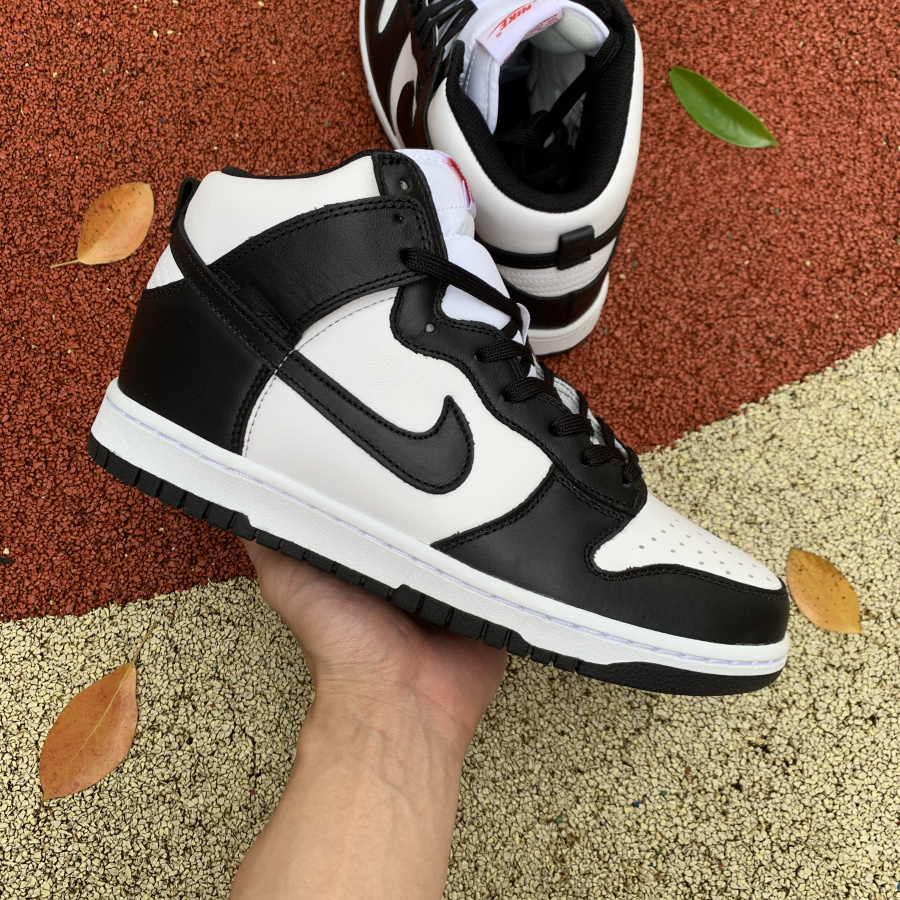 Nike SB Dunk High Black and White
