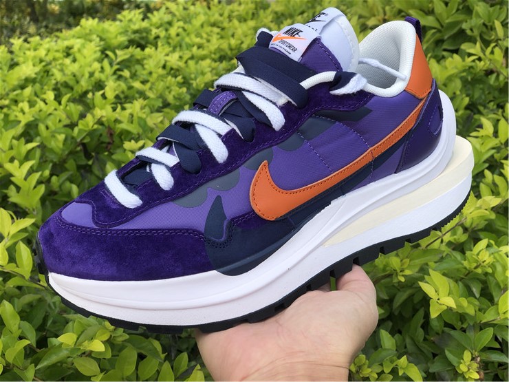 Sacai x Nike VaporWaffle ''Purple Orange''