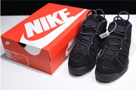 Nike Air More Uptempo Black Reflective