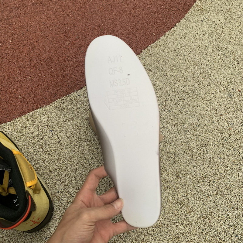 Travis Scott x Air Jordan 6 Wheat Yellow