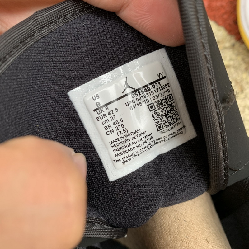 Jordan 1 Mid Yellow Toe Black