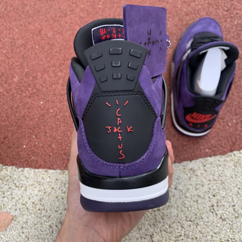 Travis Scott x Air Jordan 4 Purple