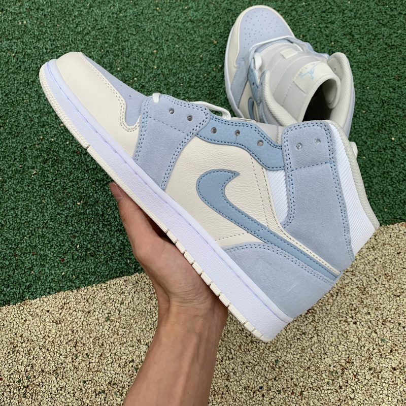 Jordan 1 Mid Mixed Textures Blue