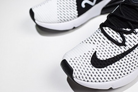 NIKE AIR MAX 270 FLYKNIT WHITE/BLACK