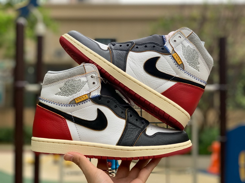 Union x Air Jordan 1 Retro High OG NRG White Red