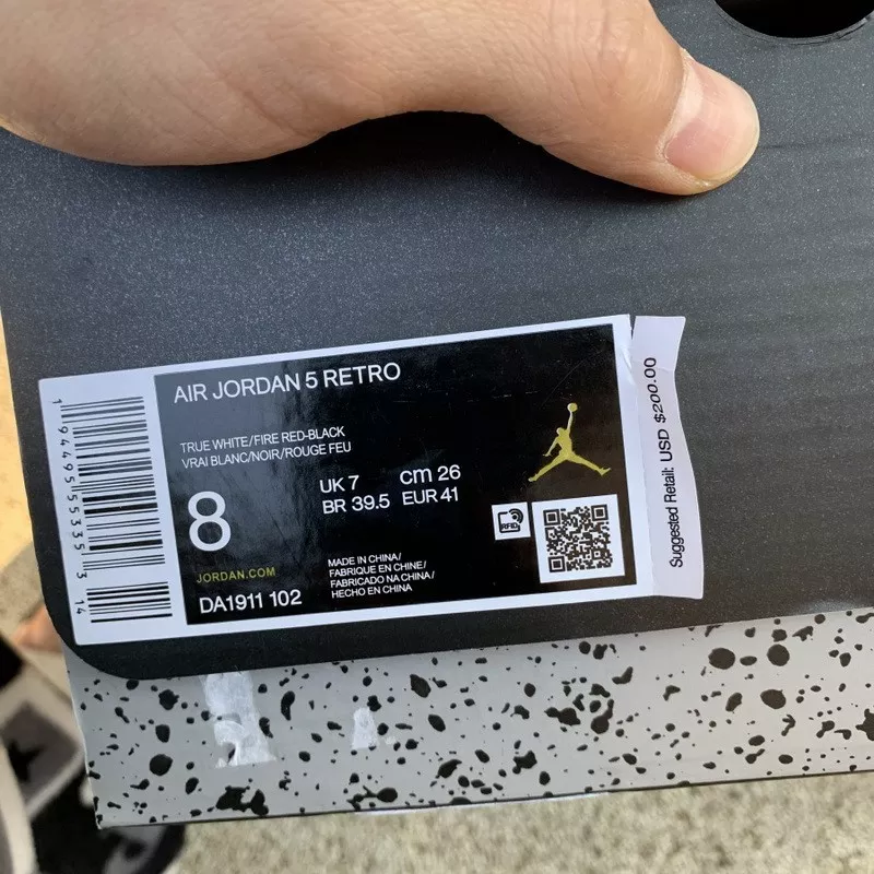 Air Jordan 5 “Fire Red”