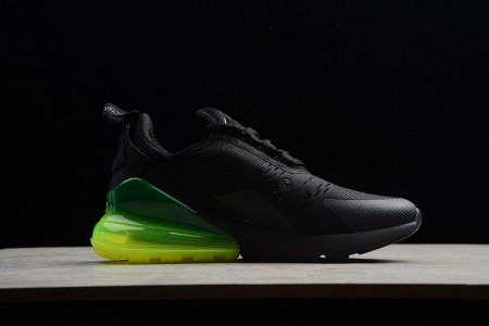 Nike Air Max 270 Black Volt Green Neon mens